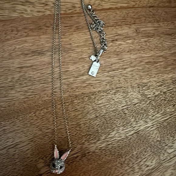 Kate Spade ♠️ Mini Rabbit Pendant Necklace - Picture 2 of 2